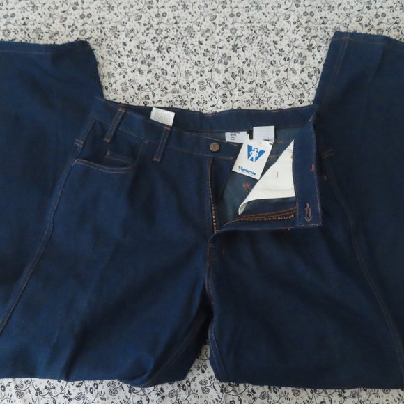 NEW! Workrite FR FLAME RESISTANT HRC2 indura loosefit 34X32 Denim Jeans - Picture 4 of 8